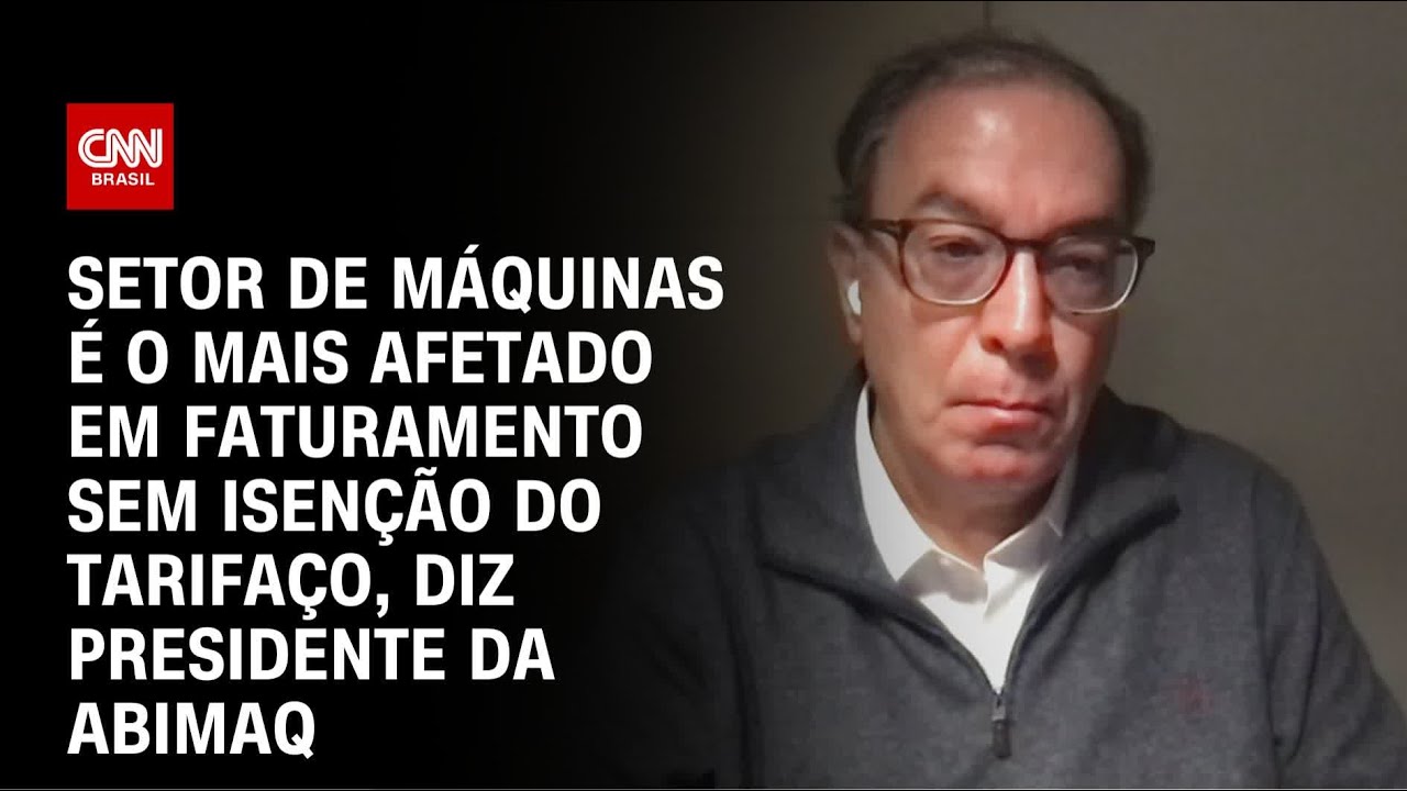 Abimaq: Setor de máquinas é o mais afetado em faturamento sem isenção do tarifaço | WW