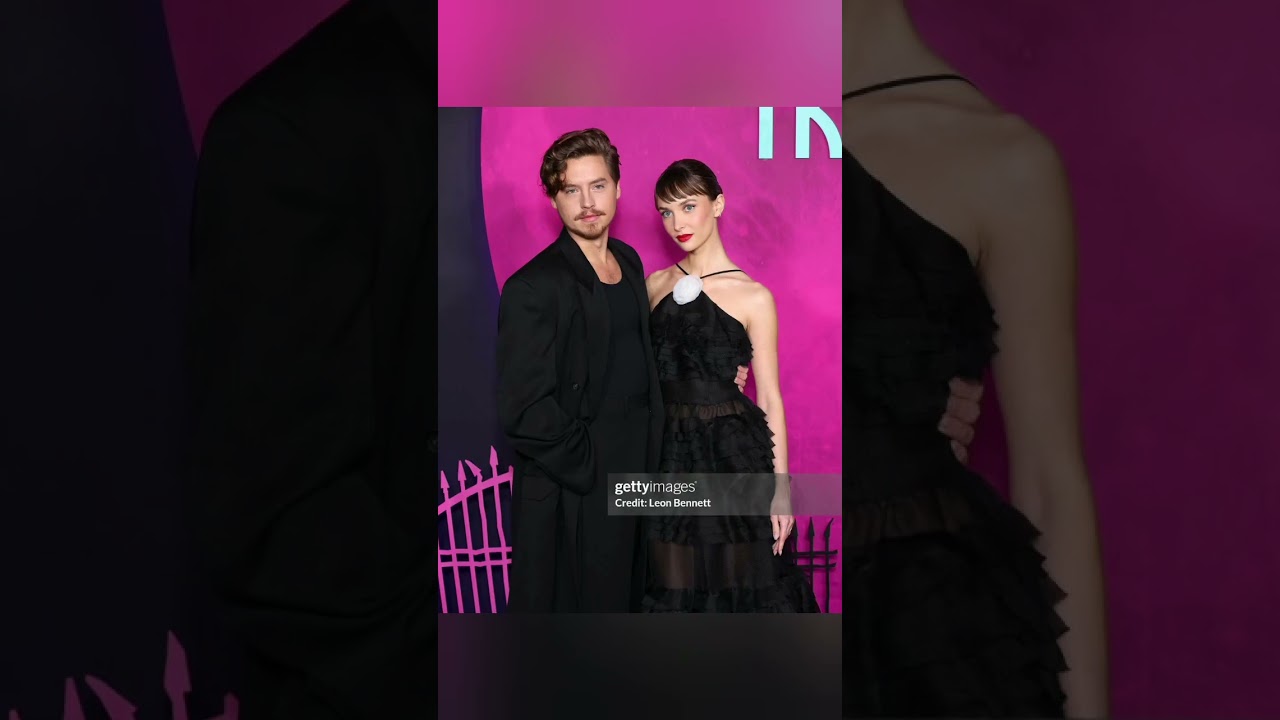 Cole Sprouse & his girlfriend at Lisa Frankenstein premiere 