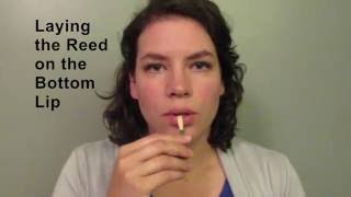 ETTH - Oboe - Laying the Reed on the Bottom Lip