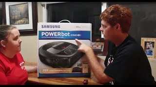Samsung Powerbot r7040 Unboxing & Setup