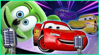 Best of Lightning McQueen in Cars + More | Gummy Bear Meme Song ( Cover )