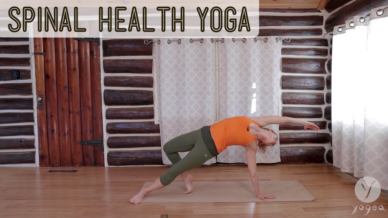 Spinal Health Yoga Routine: Strong Stem (open level) - YouTube