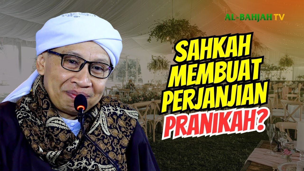 Hukum Melakukan Perjanjian Pra-Nikah tentang Larangan Poligami | Buya Yahya