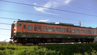 115系湘南色N40編成　信越本線433M