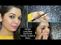 FACES Long Wear Eye Pencil Review, Swatch & Demo