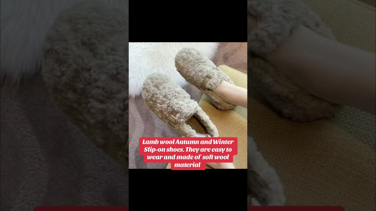 Cozy woolen flats for autumn & winter vibes 