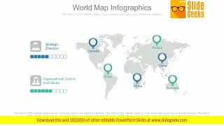 World Map Infographics Sample