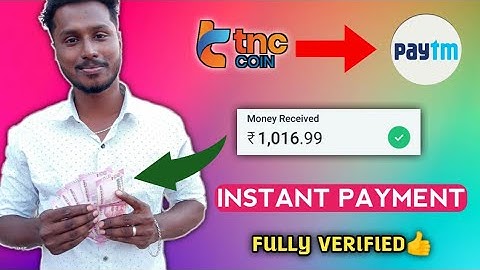 💥Real Research TNC New withdraw Process || TNC to PayTm Instant || 100% Verified🔥