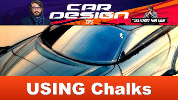 How to RENDER a Car Sketch #lucianobove