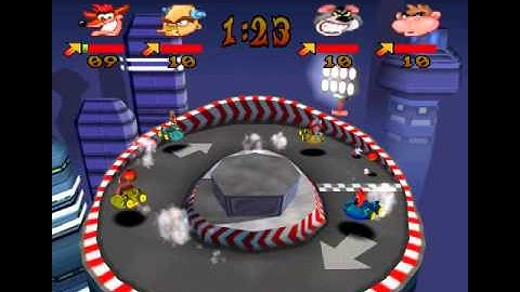 Crash Bash - Hard Mode Minigames Part 1