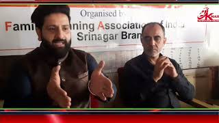 Family Planning Association of India (FPA India) Srinagar unit held Press conference in Srinagar