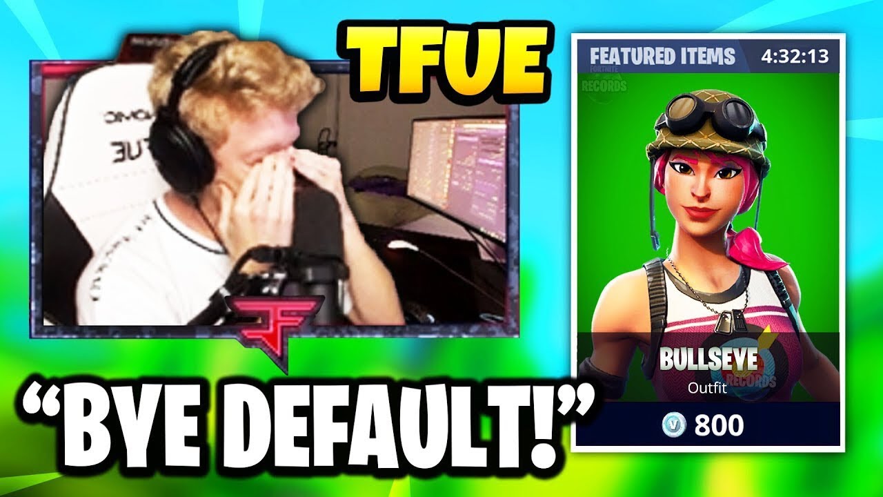 TFUE FINALLY BOUGHT A SKIN AFTER BEING BANNED!!!