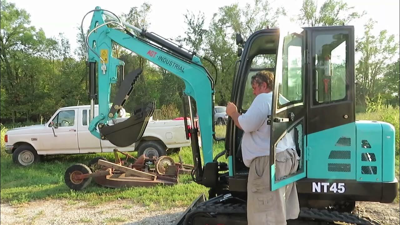 AGT NT45 Mini Excavator YouTube