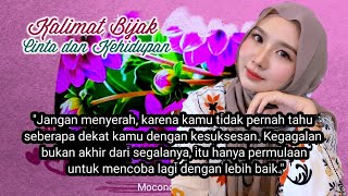 #522 KALIMAT BIJAK CINTA DAN KEHIDUPAN @mocondo007 #quotes  #motivation #shorts #katabijak