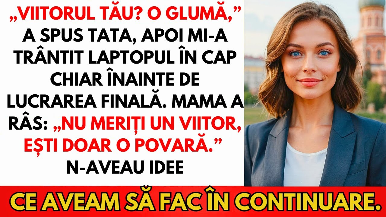 Tata Mi-A Spart Laptopul Înainte De Lucrarea Finală — „Parazit, Nu Meriți Viitor”