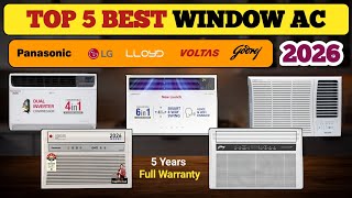 Best Window AC 2026 🔥 Top 5 Best 1.5 Ton 5 Star Inverter AC 2026