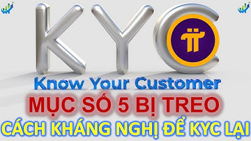 Mục số 5 khi KYC Pi Network bị treo cách kháng nghị để KYC lại #pi #picooin #pinetwork #kycpi