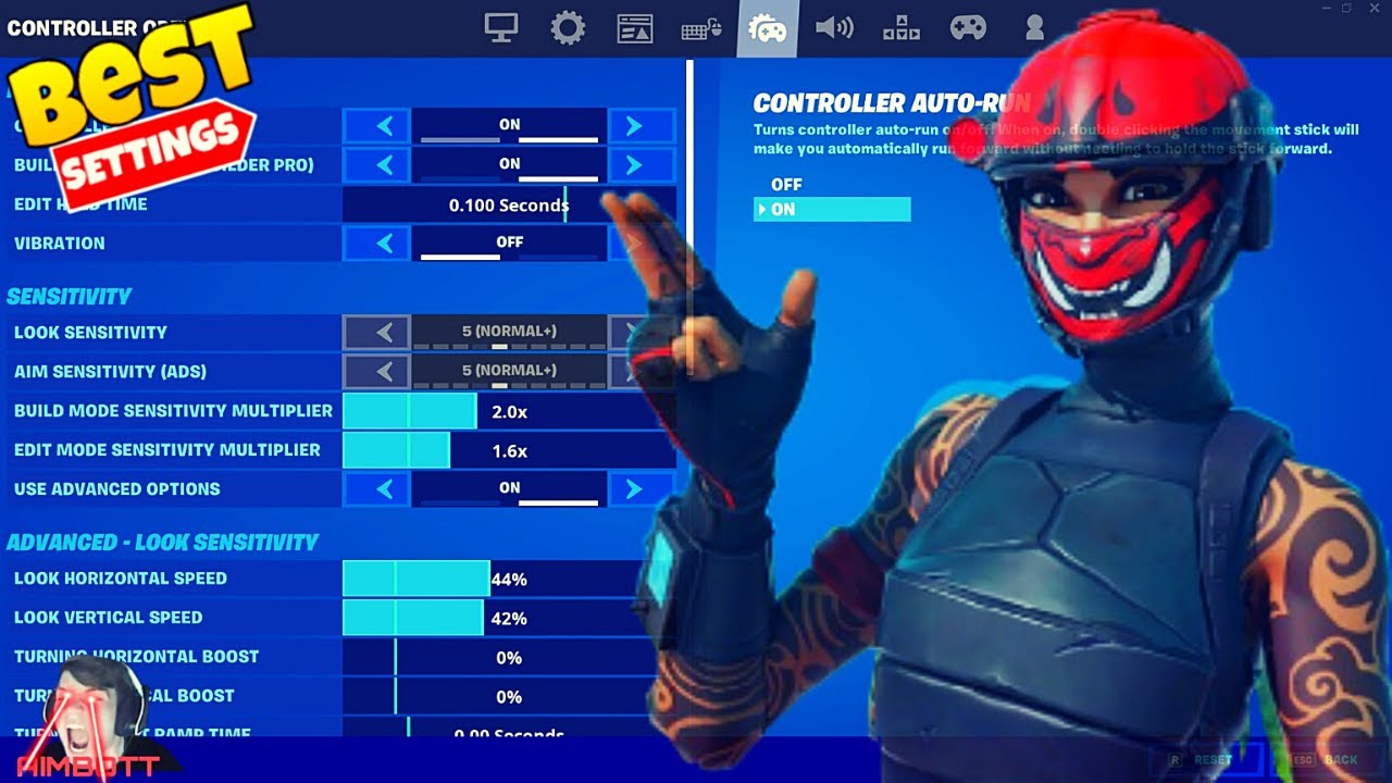 BEST Linear *AIMBOT* Controller Settings for "HEADSHOTS ONLY"🎯 (PS4/PC ...