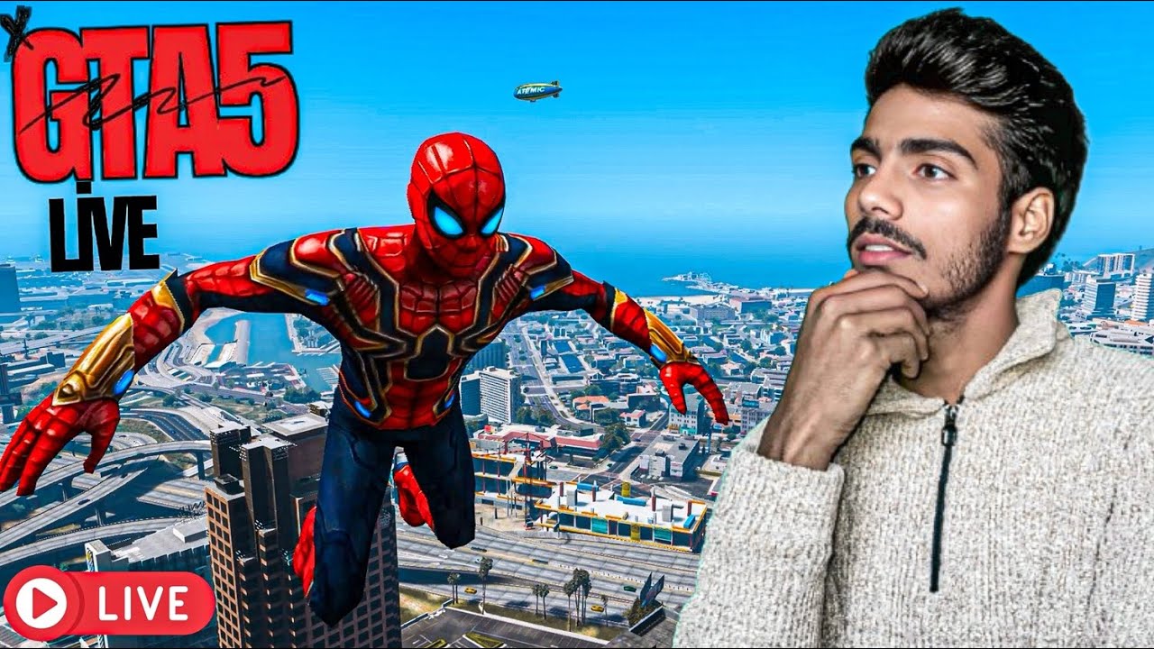 “GTA 5 STORY MISSIONS LIVE 🔥 | Hindi Gameplay | Noob to Pro 😎”