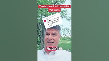 trust yourself to know what you want. #getunstuck #fearcontrol