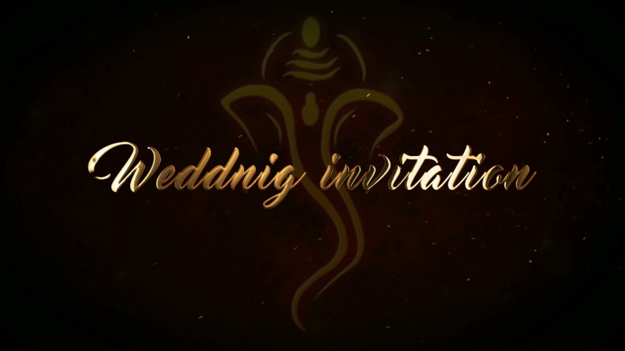 SRISAISUDHA WHAT APP wedding invitation VIDEO