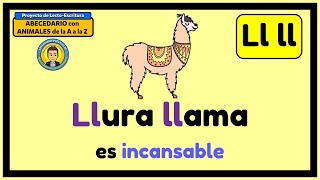 ALPHABET for Kids - The Llama and the letter "Ll" Comprehensive Literacy Project - ORDER IT NOW