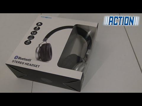 Ruilhandel uitzondering Redelijk Maxxter Wireless Bluetooth Stereo Headphone *Nieuwe Versie* ... Van de  Action ! 😄 - YouTube