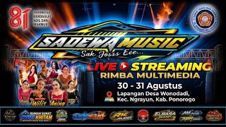 LIVE TAYUB SADEWA MUSIC DALAM RANGKA MALAM PUNCAK DIRGAHAYU RI -  81 DS. WONODADI NGRAYUN PONOROGO