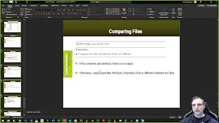 COMP301 - M2020 - Lesson 3 - Part 2 - Linux Utilities Continued