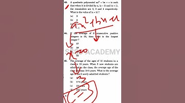 CDS maths trick CDS- 2018(1)(Q-43) #shorts #Cds