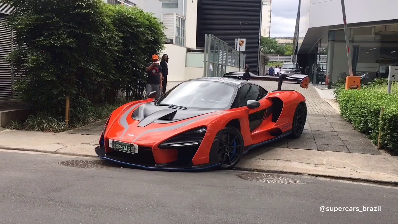 Dirigimos o McLaren Senna, um carro de corrida feito para as ruas