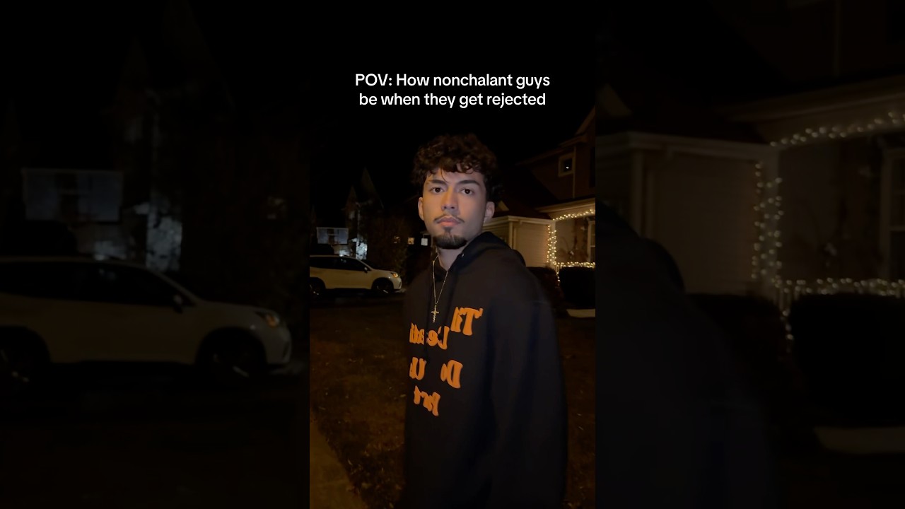 POV: How nonchalant guys be when they get rejected 🤣 