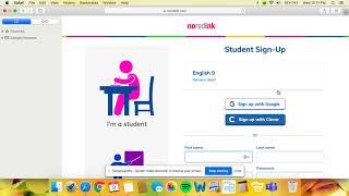 Creating a NoRedInk Account