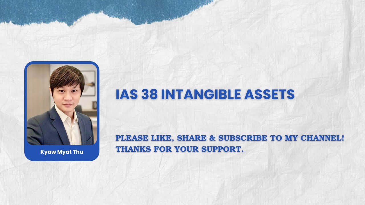 IAS 38 Intangible Assets in Burmese
