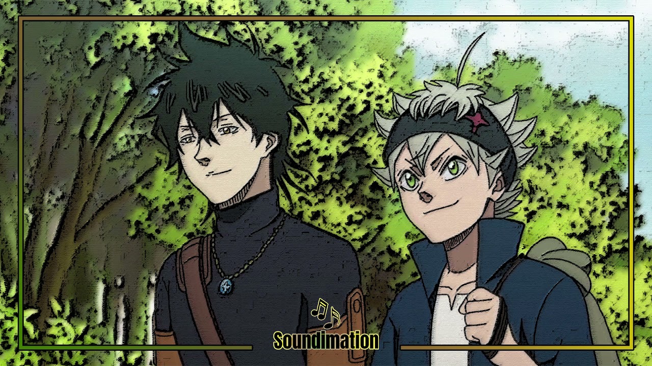 Relaxing Music With Asta And Yuno: Black Clover | Heading To The Clover Kingdom
