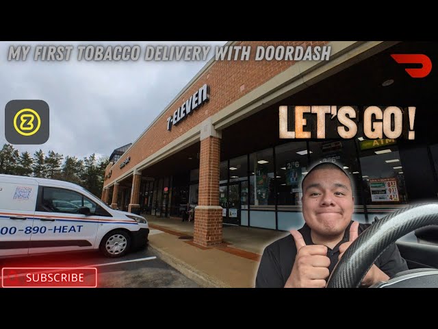 can you order tobacco on doordash My First Tobacco Delivery With Doordash