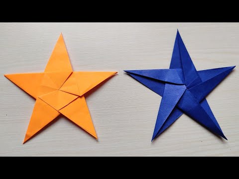 Origami Paper Star | How to make origami paper star ?