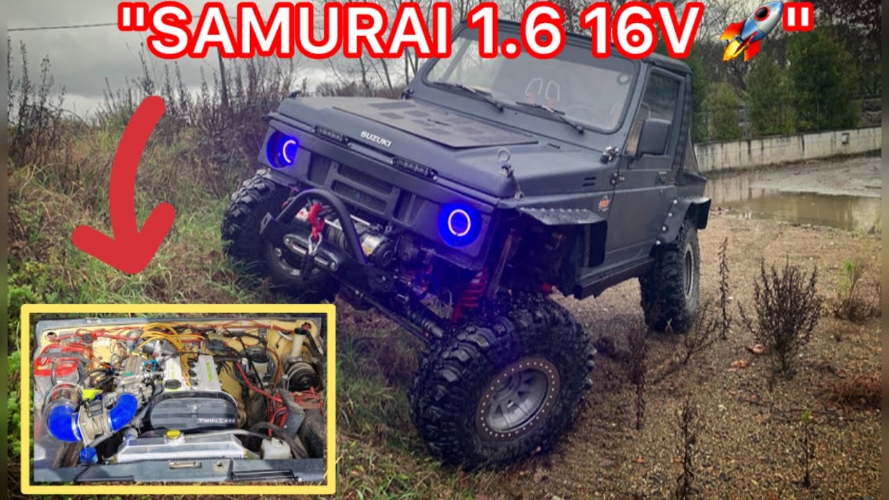 Suzuki Samurai 1.6 Twin Cam 16V: Un MOSTRO da Off-Road Estremo! 🚀