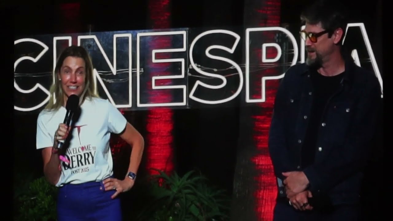 Cinespia (IT: Chapter 1) Hollywood Forever Cemetery with Andy and Barbara Muschietti