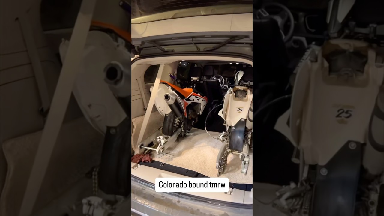 I drove 2 Dirtbikes 1800 miles in A Rental Minivan 