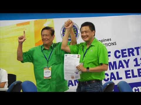 Erin Tañada files candidacy for senator