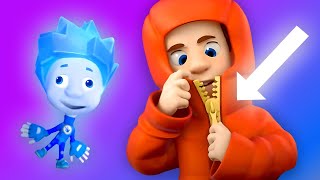 Trapped in his Jacket! | Cartoons for Kids | The Fixies