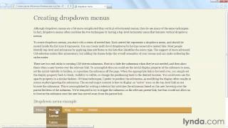 Lynda.com - CSS - Styling Navigation and PHP