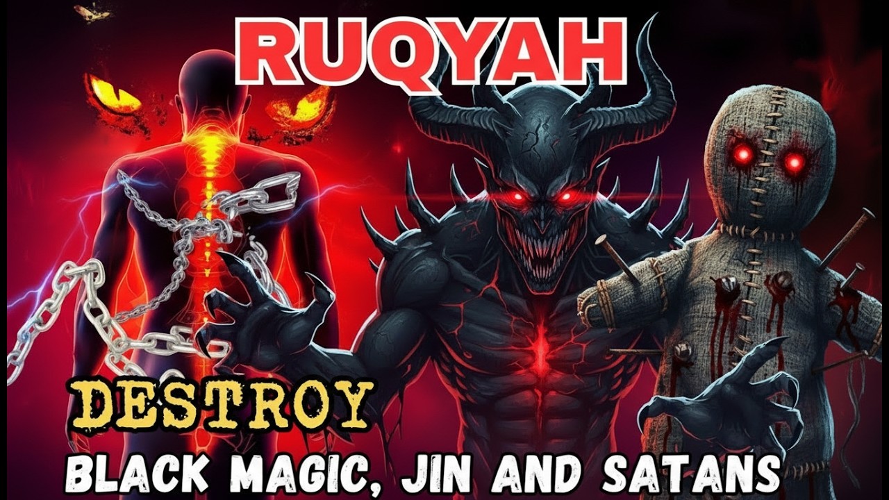 SPIN RUQYAH - DESTROY JIN, MAGIC THAT LIVES IN THE ROOM, HOUSE & BODY