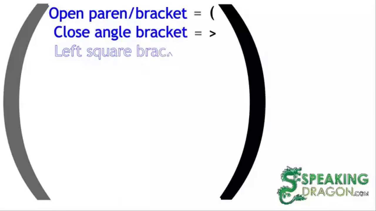 Dragon Voice Recognition Commands for Naturally Speaking YouTube