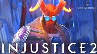 EPIC HELLBOY GOES CRAZY! - Injustice 2 "Hellboy" Gameplay