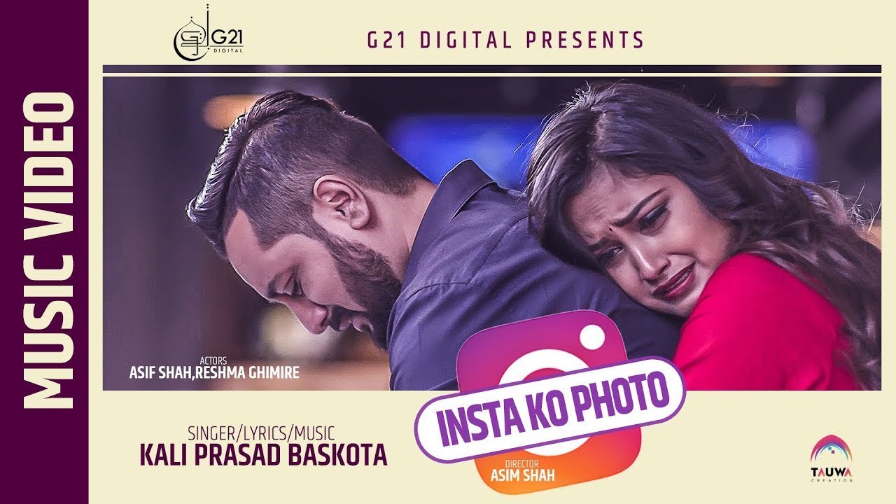 INSTA KO PHOTO || Kali Prasad Baskota || Reshma Ghimire || Asif Shah - YouTube