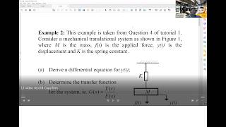 Information Talk 3: Control Engineering basics (transfer functions) Guide