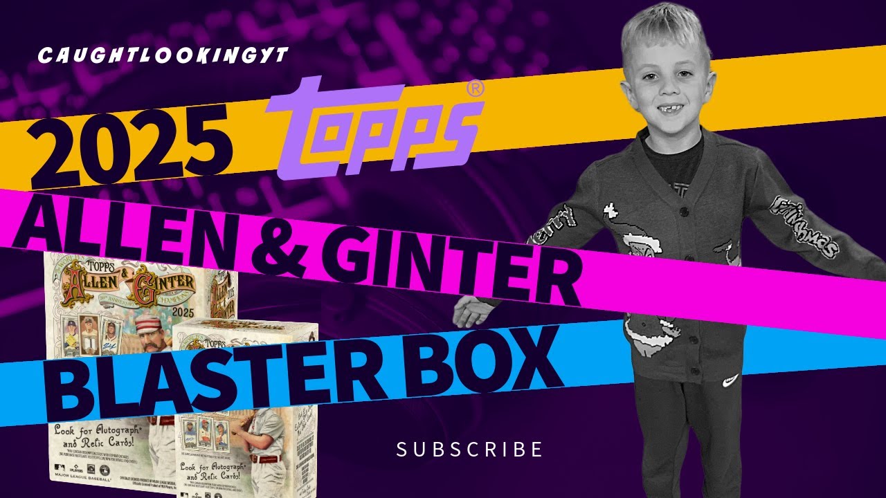 Opening 2025 Topps Allen & Ginter Blasters + 1987 Topps Wax | PSA Graded Ohtani & T206 Tris Speaker