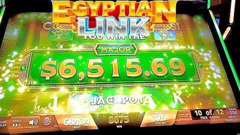 New Slot Egyptian Link Major 2x Jackpot #jackpot #massivewin #bigwin #slots #bonus #maxbet
